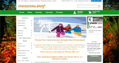 Desktop Screenshot of professionalsport.sk